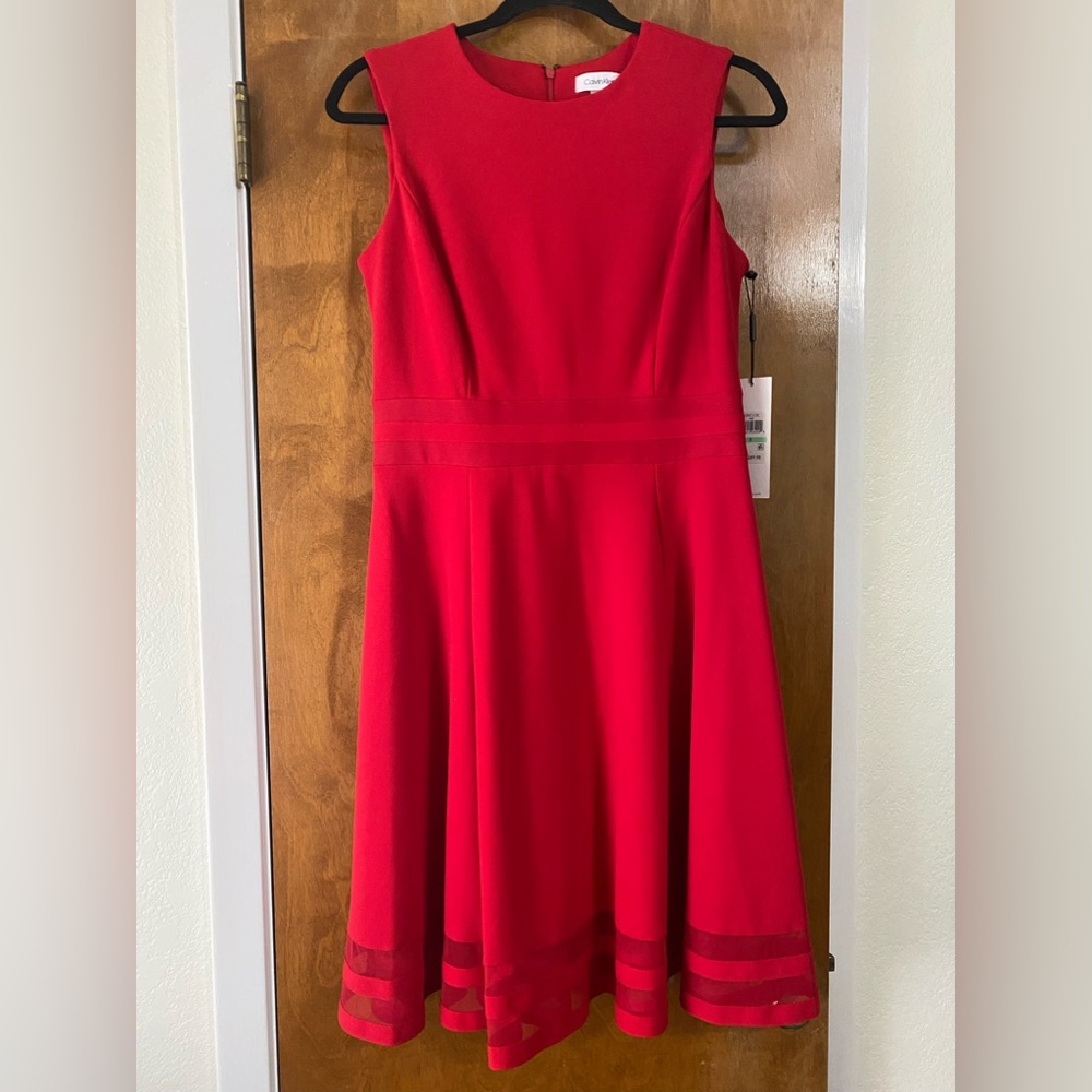 Calvin Klein Red Dress